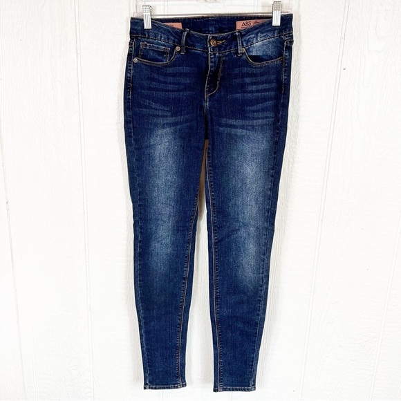 ABS Allen Schwartz Skinny Denim Blue Jeans Size 25 - Picture 1 of 4